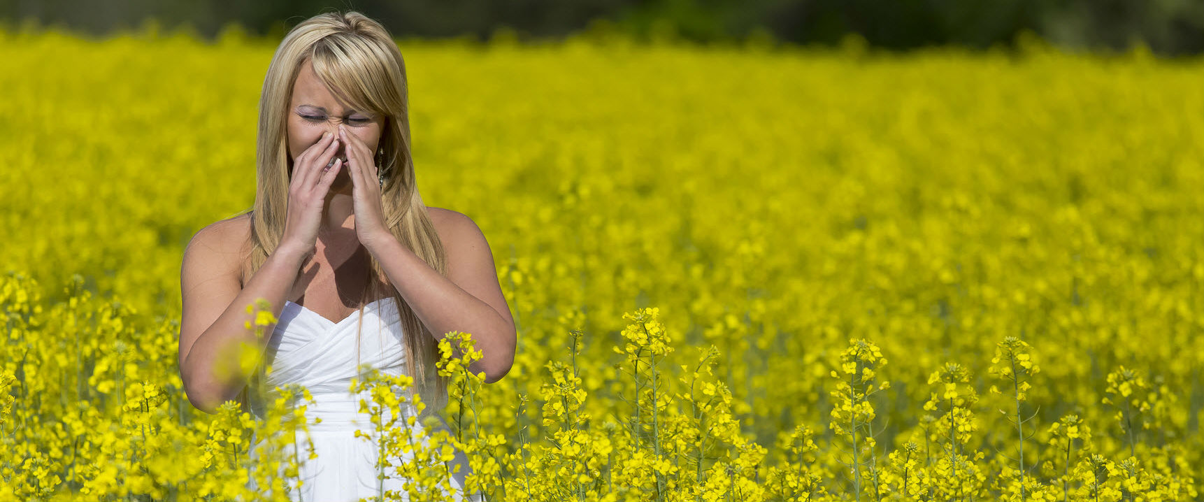 Michael Kletz MD Girl Sneezing In Middle Of Field